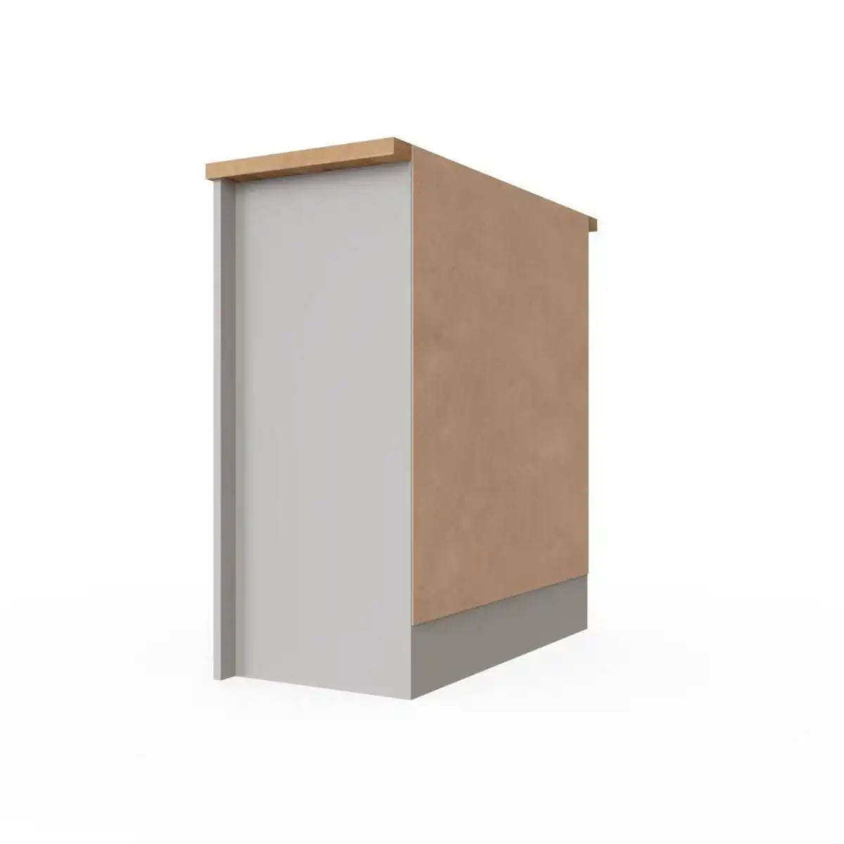 Lisbon 2 DOORS 2 DRAWER SIDEBOARD in grey - Price Crash Furniture