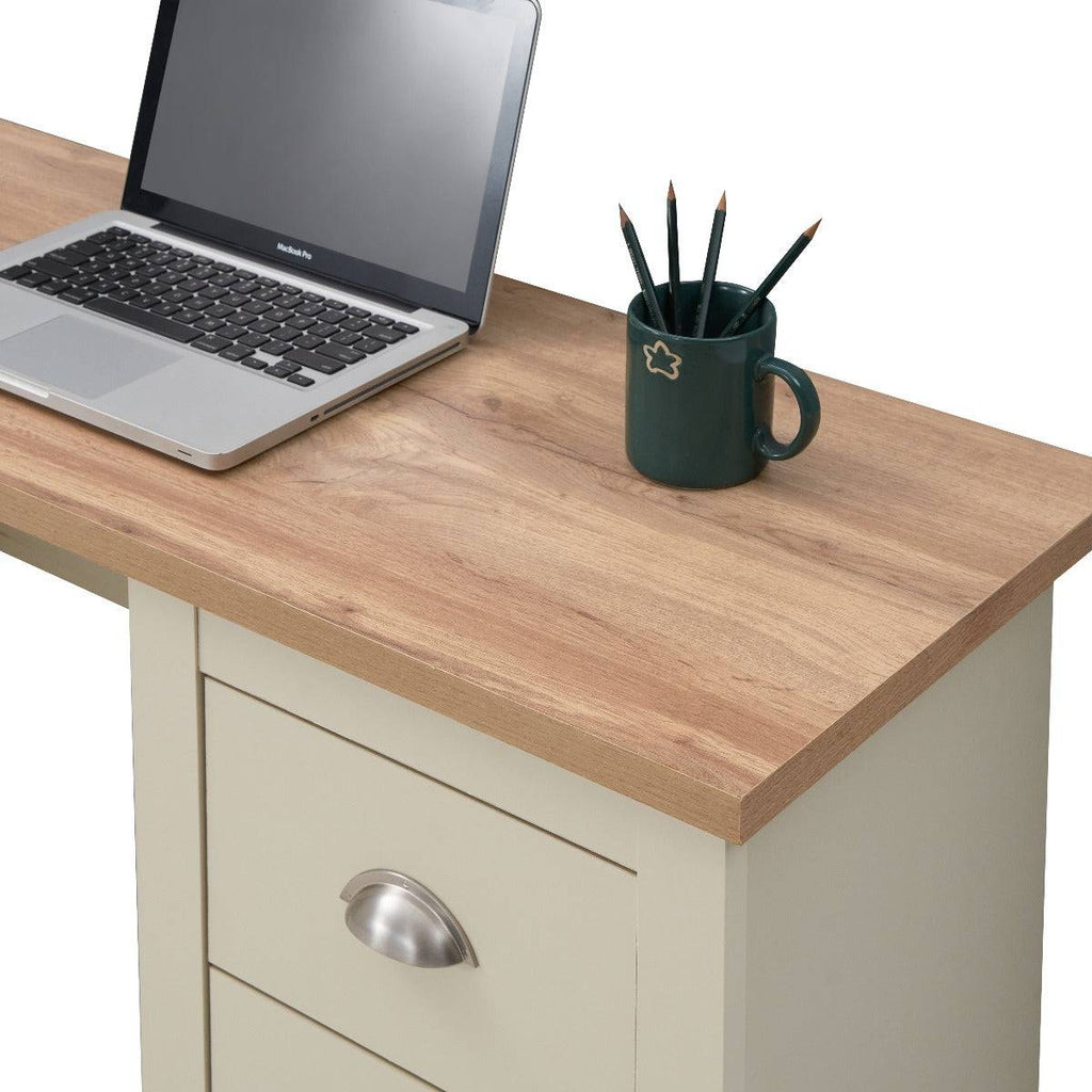 Lisbon laptop desk / large vanity table by TAD - Price Crash Furniture