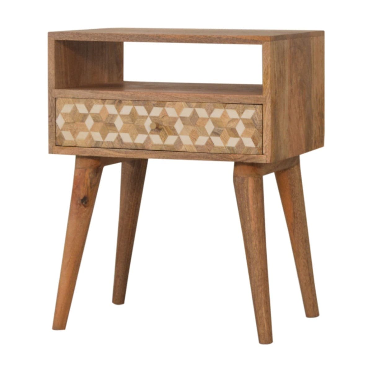 Maine Bedside Table Nightstand - Price Crash Furniture