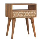 Maine Bedside Table Nightstand - Price Crash Furniture