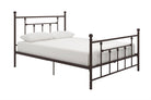 Manila UK Double Bed (USA Full Size) in Bronze Metal by Dorel - Price Crash Furniture