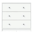 May 3 Drawer Chest of Drawers in Grey - Price Crash Furniture