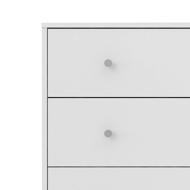 May 5 Drawer Chest of Drawers in Grey - Price Crash Furniture