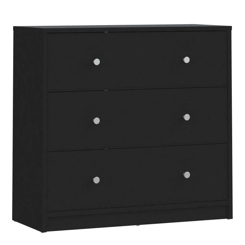 May Bedside Cabinet with 1 Drawer in White - Price Crash Furniture