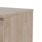 Naia 3 Drawer Chest of Drawers in Jackson Hickory Oak - Price Crash Furniture