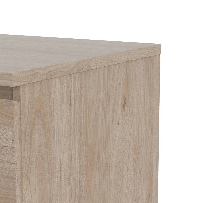 Naia 3 Drawer Chest of Drawers in Jackson Hickory Oak - Price Crash Furniture