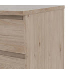 Naia 5 Drawer Chest of Drawers in Jackson Hickory Oak - Price Crash Furniture