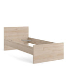 Naia Single Bed 3ft (90x190 cm) in Jackson Hickory Oak - Price Crash Furniture