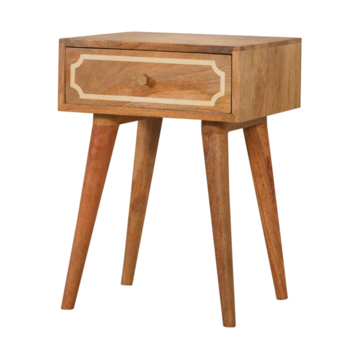 Nepal Bedside Table Nightstand - Price Crash Furniture