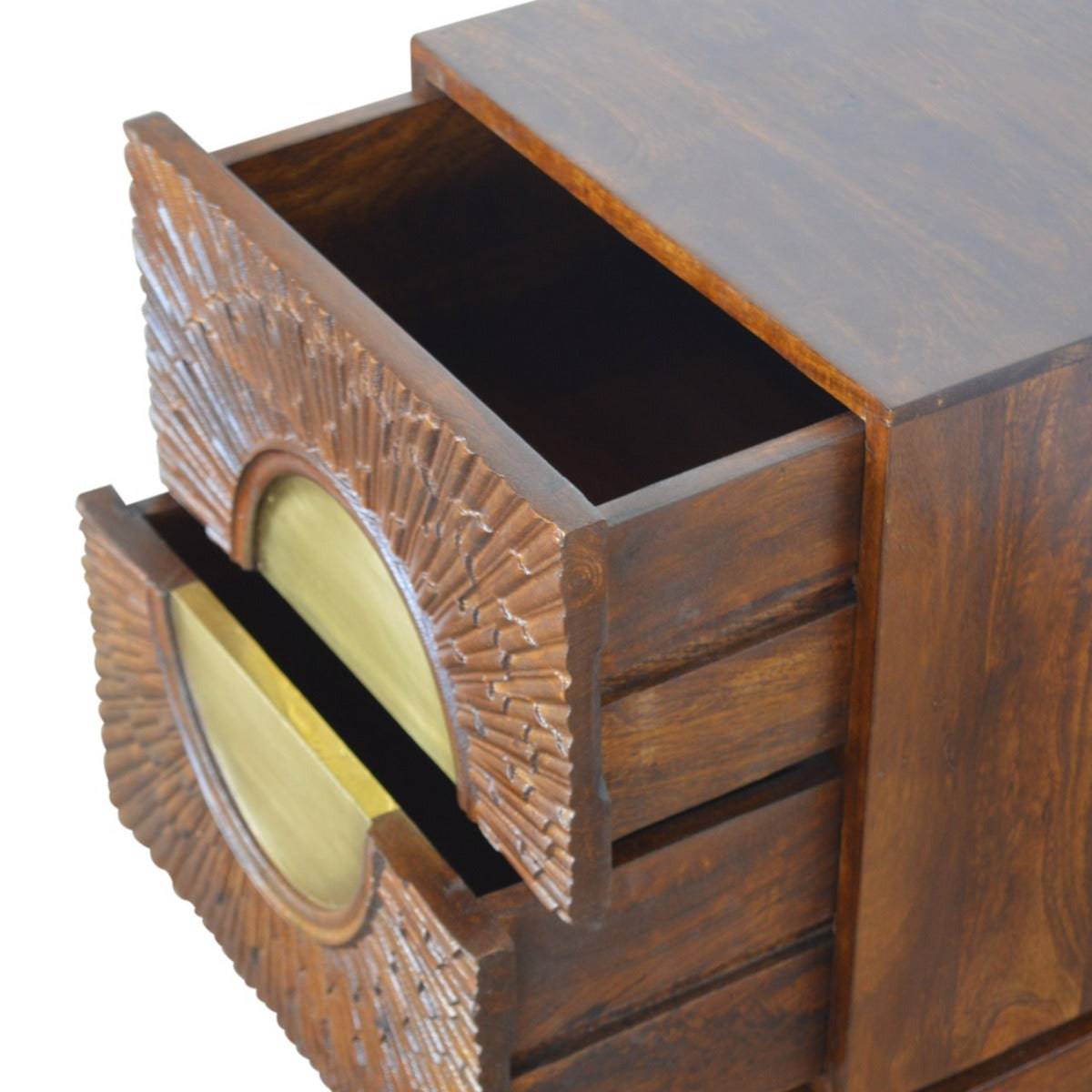 Nero Bedside Cabinet Unit - Price Crash Furniture