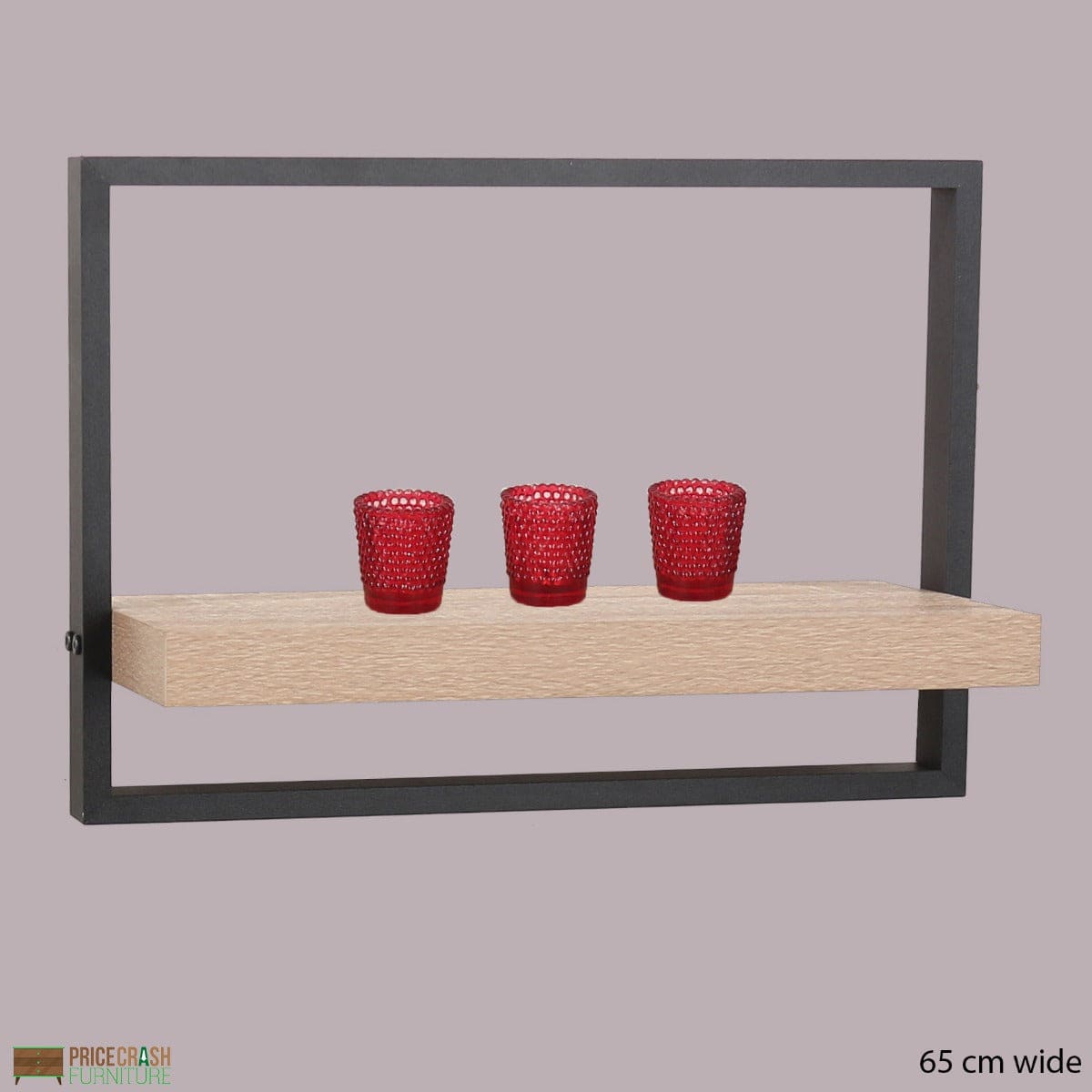 Nova Extra Large Framed Floating Wall Shelf Kit by Core - Price Crash Furniture