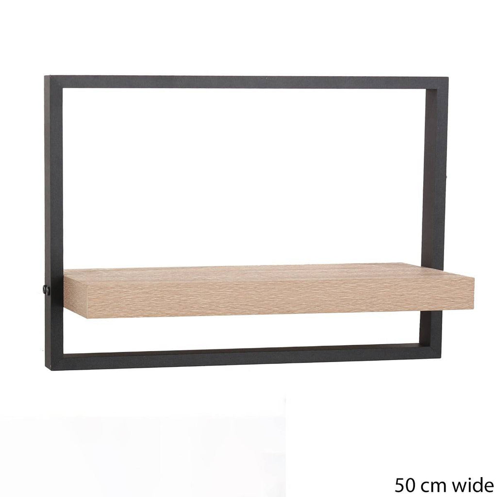 Nova Large Framed Floating Wall Shelf Kit by Core - Price Crash Furniture