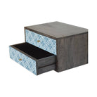 Oblong Grey Velvet Storage Footstool - Price Crash Furniture