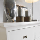 Paris 8 Drawer Chest of Drawers In White - Price Crash Furniture