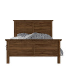 Paris Double Bed (140 x 200) In Walnut - Price Crash Furniture