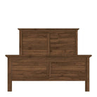 Paris Double Bed (140 x 200) In Walnut - Price Crash Furniture