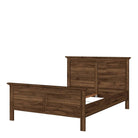 Paris Double Bed (140 x 200) In Walnut - Price Crash Furniture