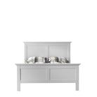 Paris Kingsize Bed (160 x 200) In White - Price Crash Furniture