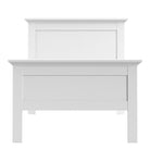 Paris Single Bed (90 x 200) In White - Price Crash Furniture