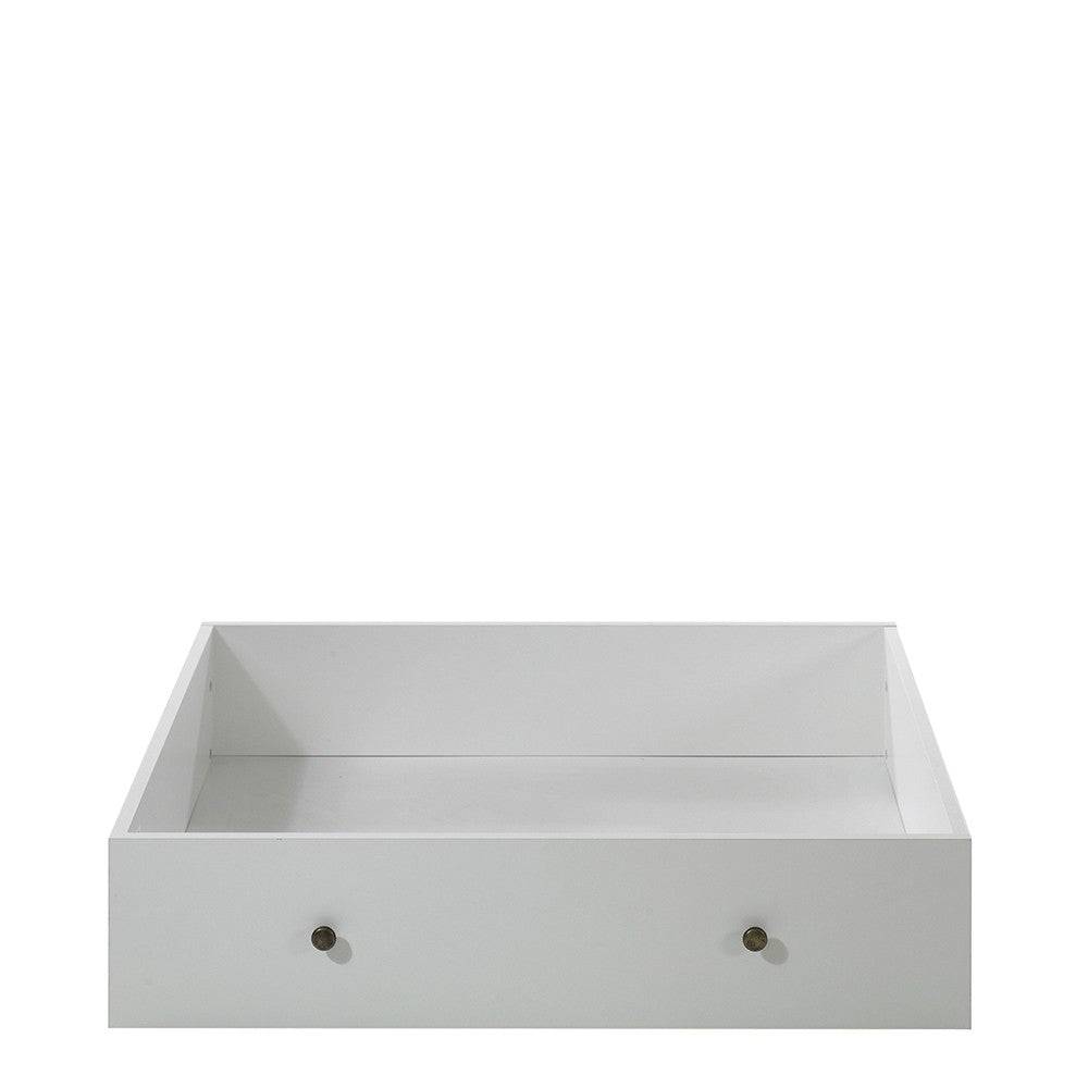 Paris Underbed Storage Drawer For Single Bed In White - Price Crash Furniture