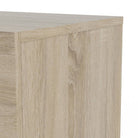 Pepe Oak 2 Drawer Bedside Table - Price Crash Furniture