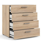 Pepe Oak 4 Drawer Chest of Drawers - Price Crash Furniture