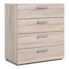 Pepe Truffle Oak 4 Drawer Chest of Drawers - Price Crash Furniture