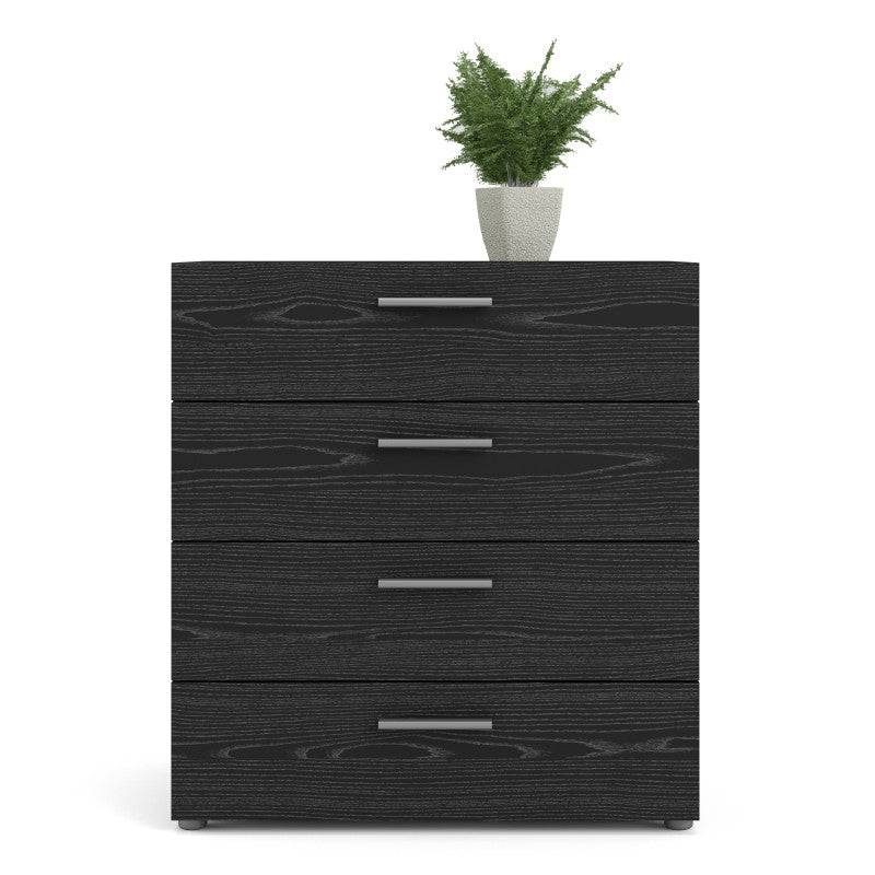 Pepe Walnut 4 Drawer Chest of Drawers - Price Crash Furniture