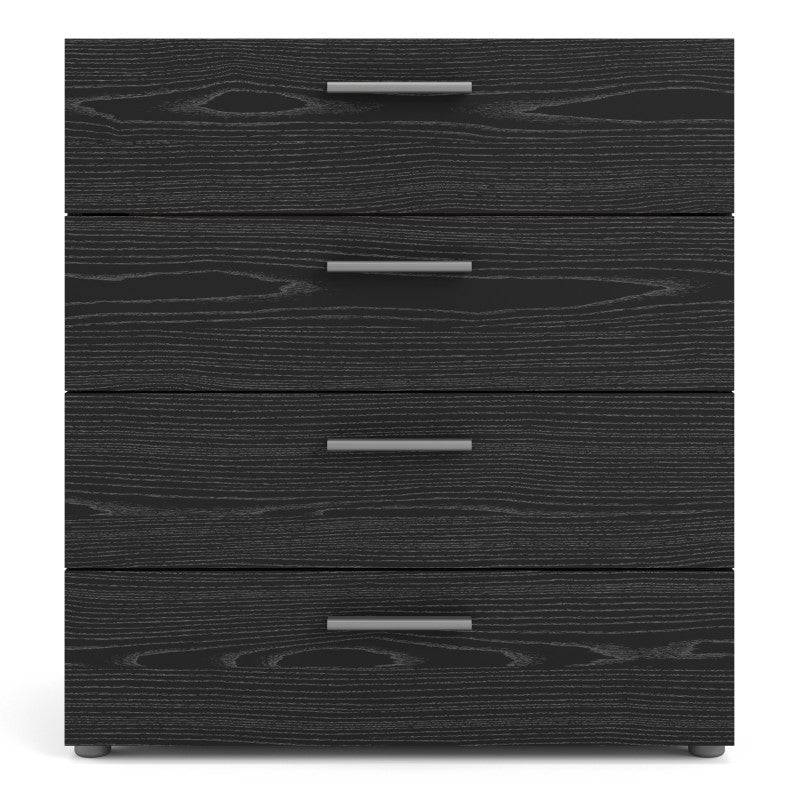 Pepe Walnut 4 Drawer Chest of Drawers - Price Crash Furniture