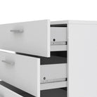 Pepe White 4 Drawer Chest of Drawers - Price Crash Furniture