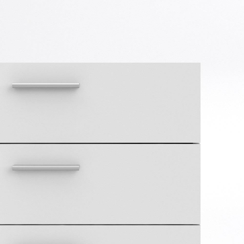 Pepe White 5 Drawer Chest of Drawers - Price Crash Furniture