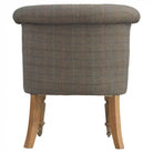 Small Multi Tweed Accent Chair - Price Crash Furniture