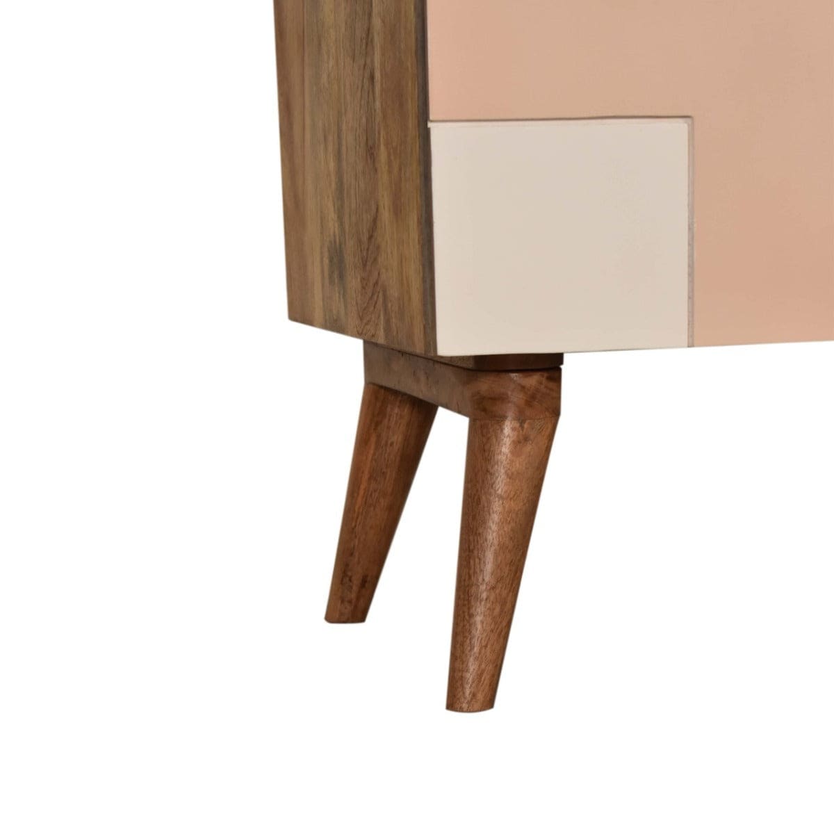 Quebec Brown Bedside Table Unit - Price Crash Furniture