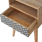 Rafina Bedside Cabinet Unit - Price Crash Furniture