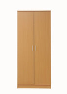 Rio Costa 2 Door Wardrobe in Beech by TAD - Price Crash Furniture