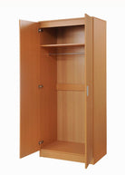 Rio Costa 2 Door Wardrobe in Beech by TAD - Price Crash Furniture