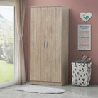 Rio Costa 2 Door Wardrobe in Sonoma Oak by TAD - Price Crash Furniture