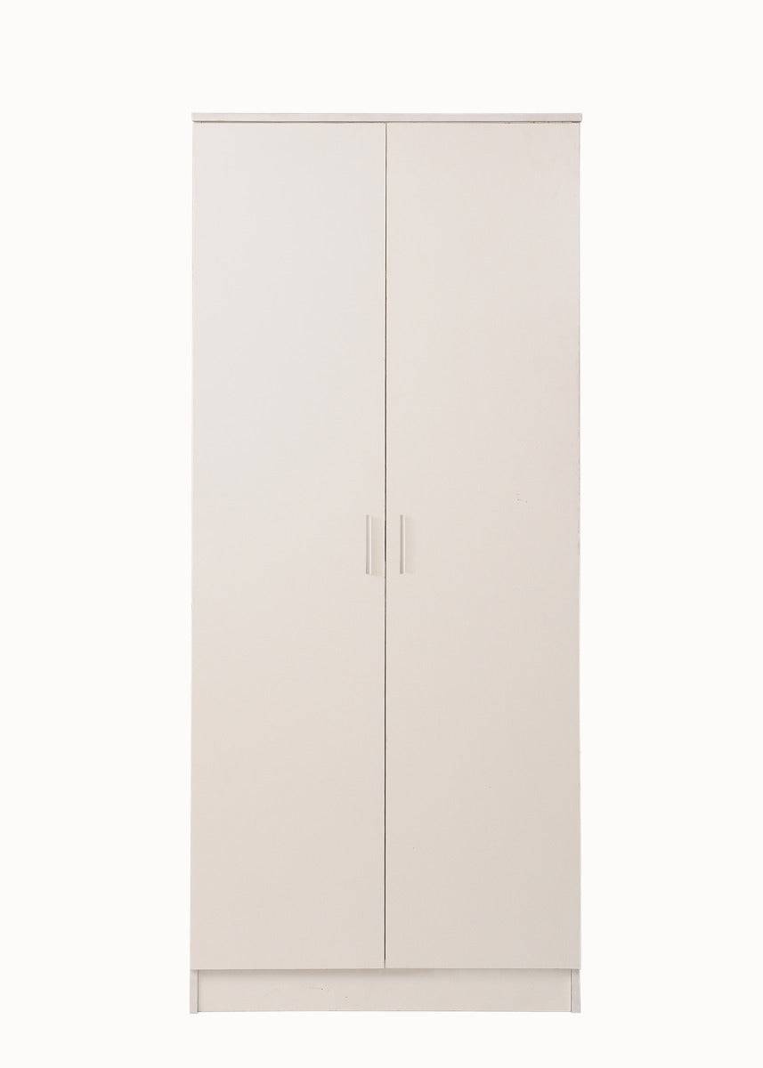 Rio Costa 2 Door Wardrobe in White by TAD - Price Crash Furniture