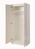 Rio Costa 2 Door Wardrobe in White by TAD - Price Crash Furniture