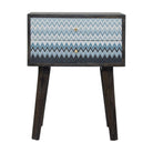 Riva Mirabelle Bedside Table Cabinet - Price Crash Furniture