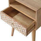 Sarina Bedside Cabinet Unit - Price Crash Furniture