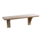 Simple and Natural Wall Shelf 58cm in Solid Wood by Core - Price Crash Furniture