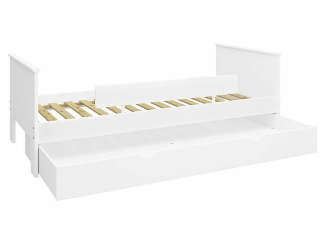 Steens Alba White Single Bed - Price Crash Furniture