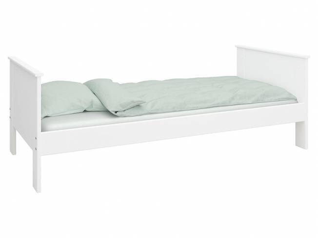 Steens Alba White Single Bed - Price Crash Furniture