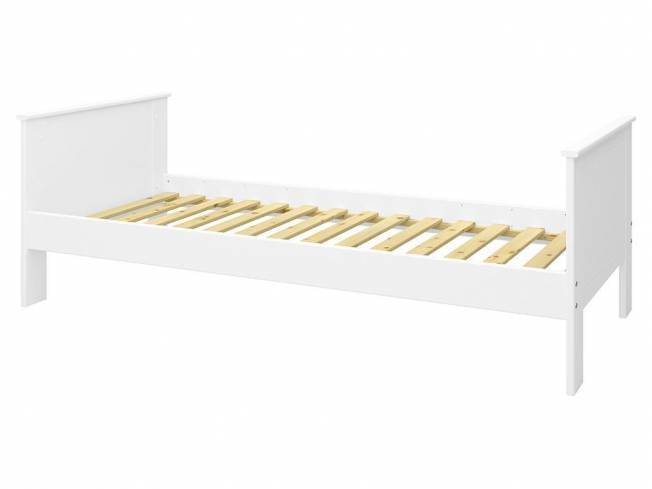 Steens Alba White Single Bed - Price Crash Furniture