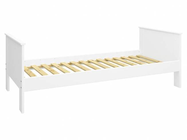 Steens Alba White Single Bed - Price Crash Furniture