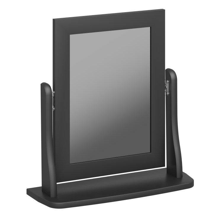 Steens Baroque Vanity Mirror in Black - Price Crash Furniture