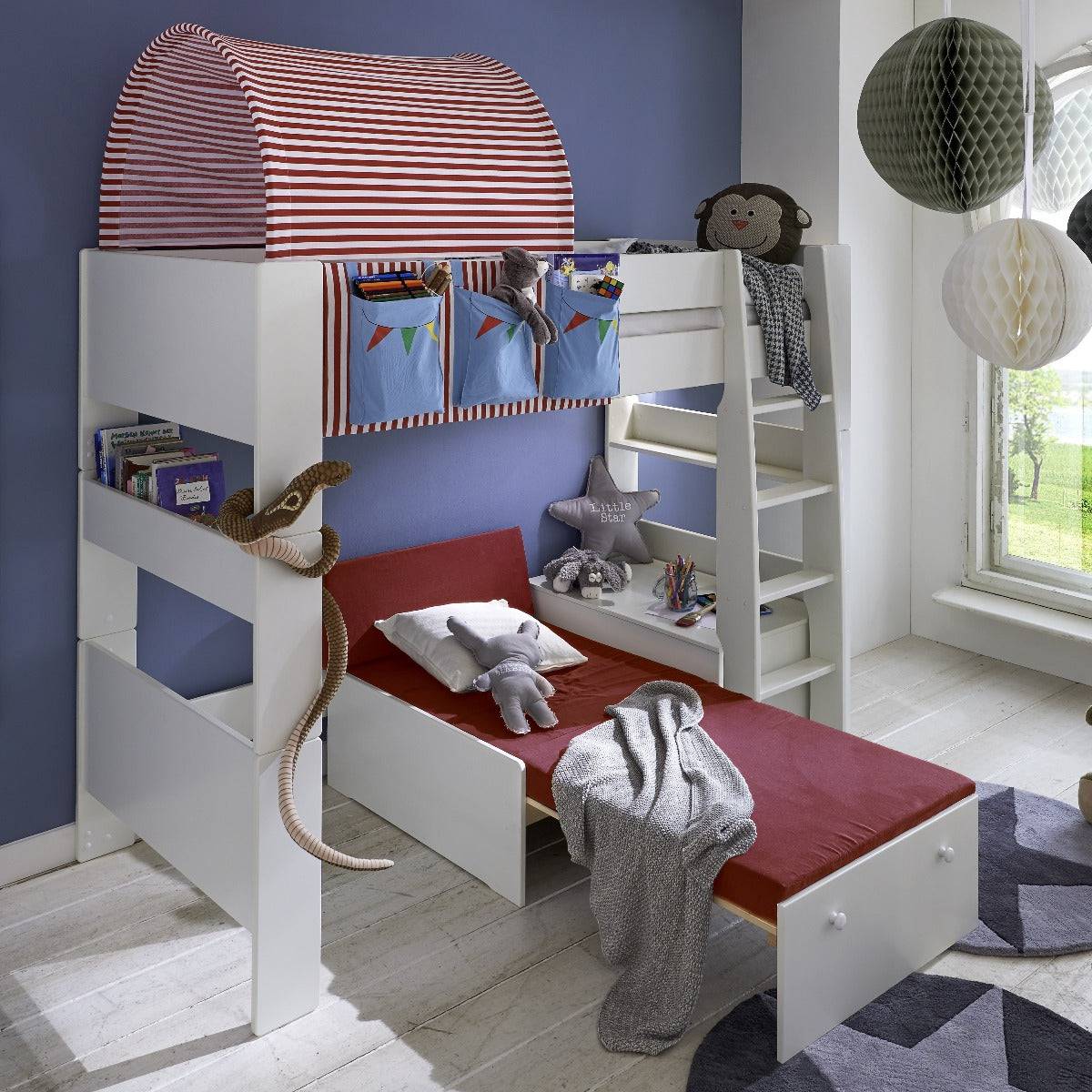 Steens for Kids Bed Tunnel Accessory in Circus Stripes - Price Crash Furniture