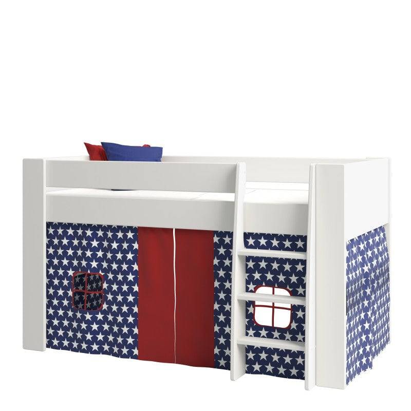 Steens for Kids Mid-Sleeper Bed Tent Accessory in Stars - Price Crash Furniture