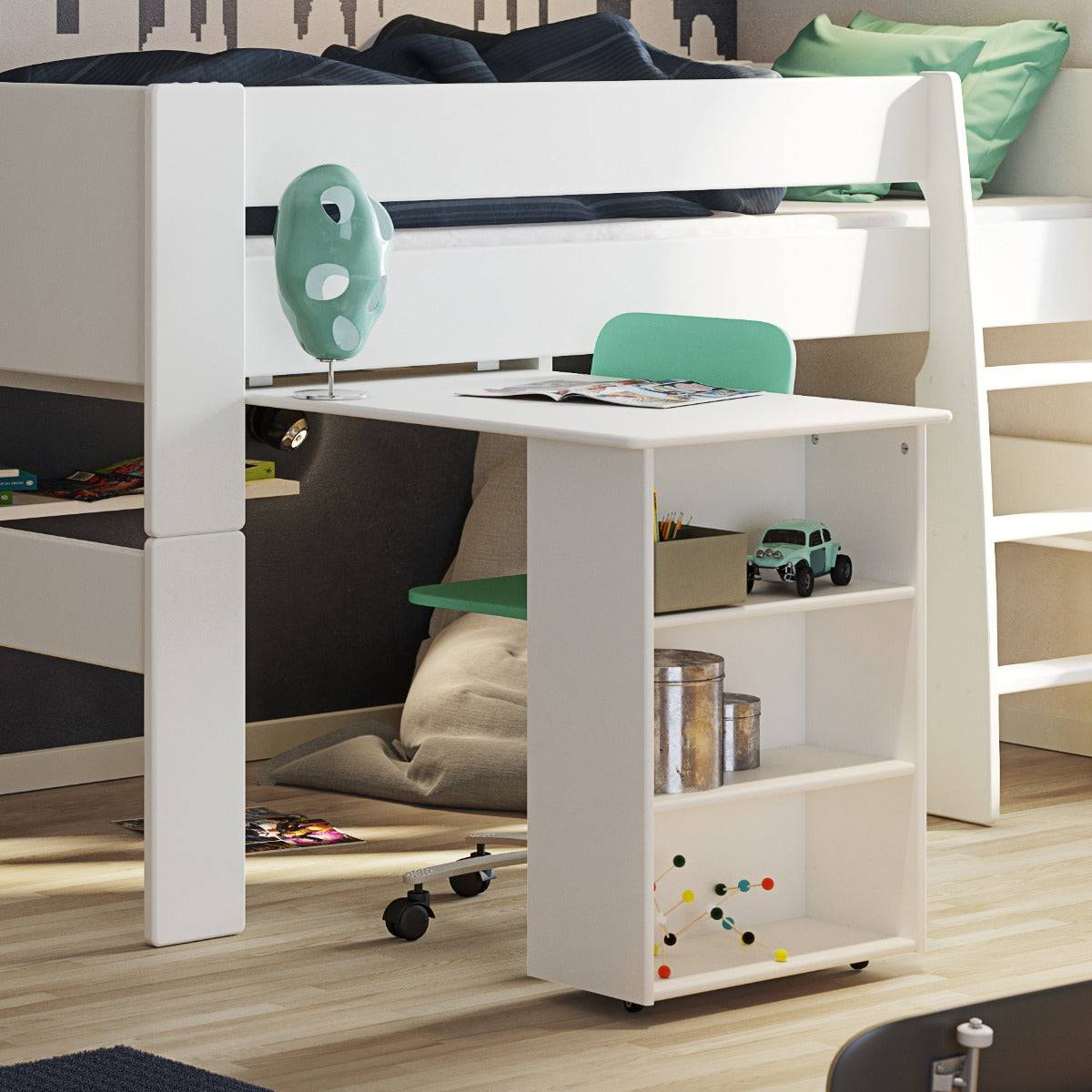 Steens for Kids: Pull Out Desk in White - Price Crash Furniture